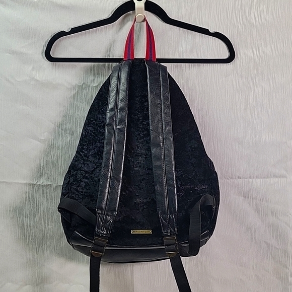 Leather Velour Cusom bag backpack - Picture 3 of 8